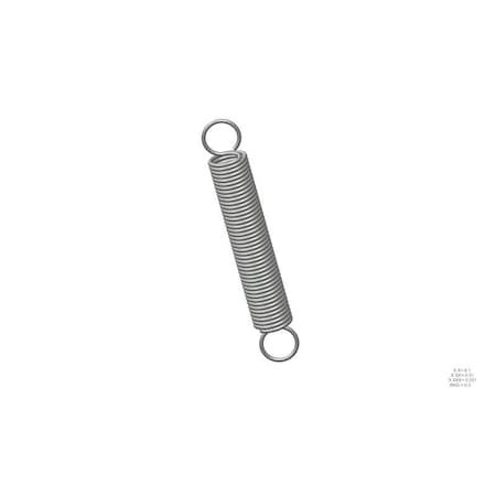 Approved Vendor Extension Spring, O=1.000, L= 6.50, W= .105 G309967773